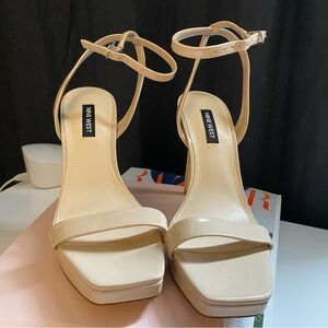 Nine West Women's Beige Heels